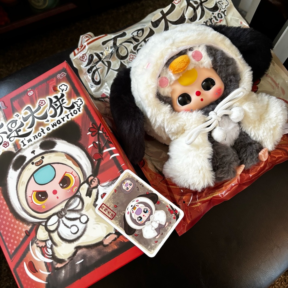 Baby Three I Am Not A Warrior Plush Series - CONFIRMED DOG WARRIOR - Picture 2 of 6